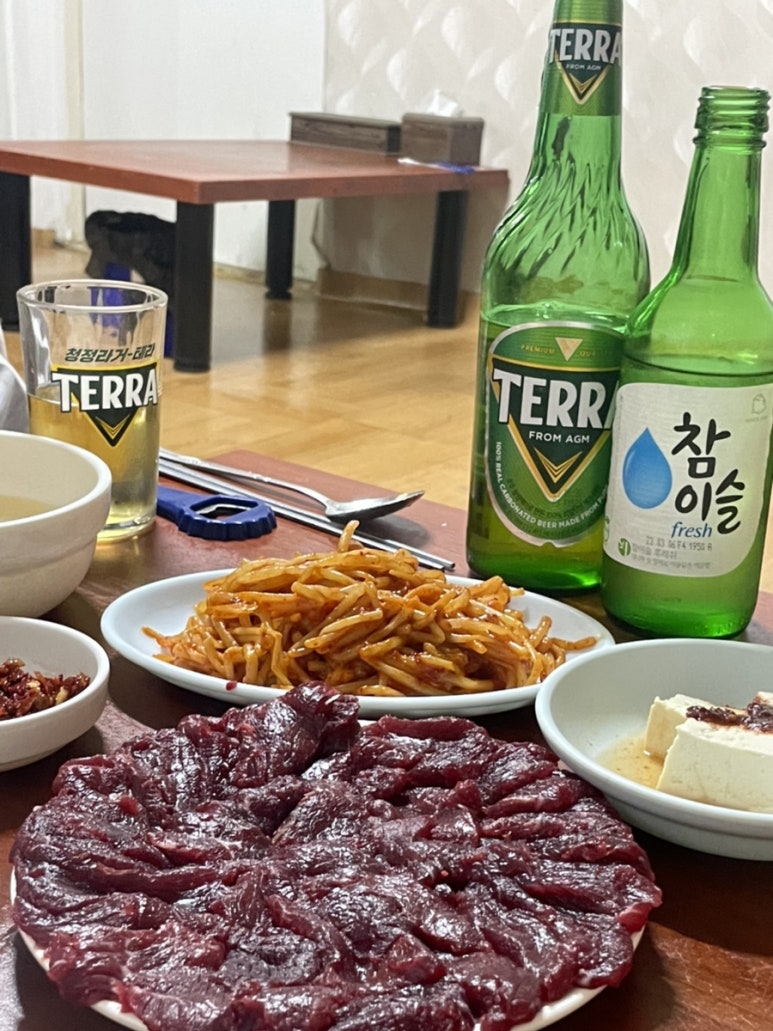 진자생고기 이미지
