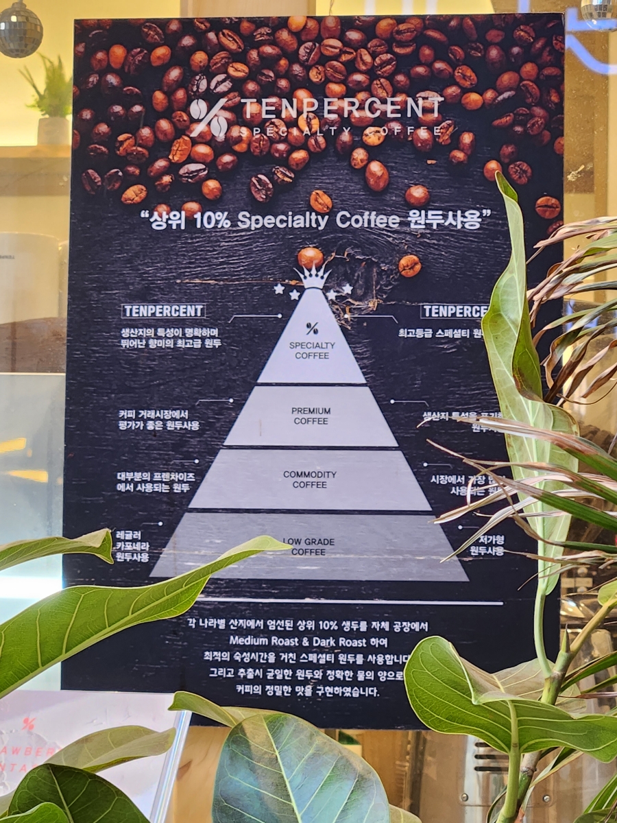 텐퍼센트스페셜티커피광교레이크시티점 이미지