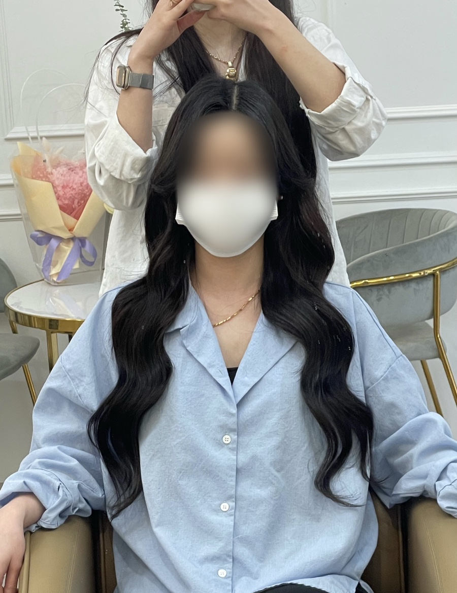 자르딘헤어 대구붙임머리 이미지