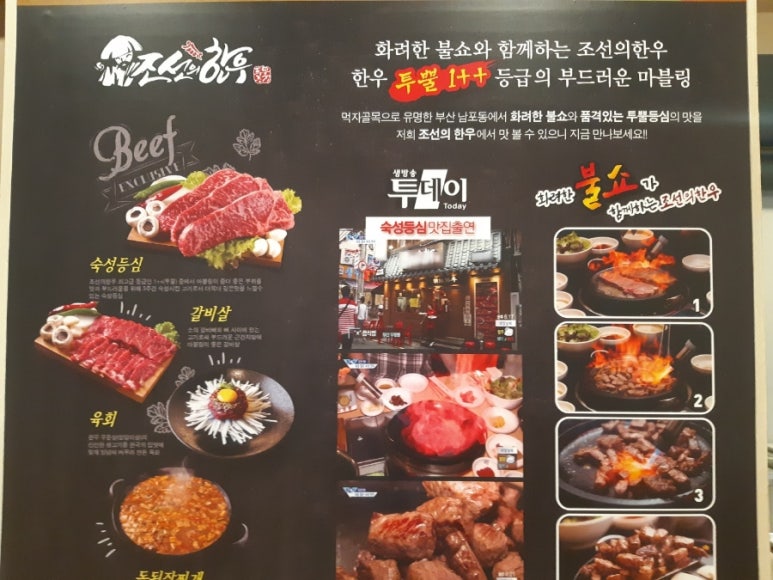 조선의 한우 이미지
