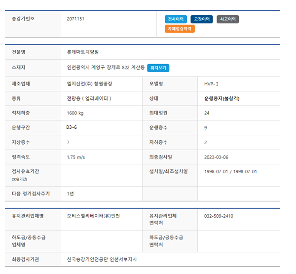 (주)새한엘리베이터 이미지