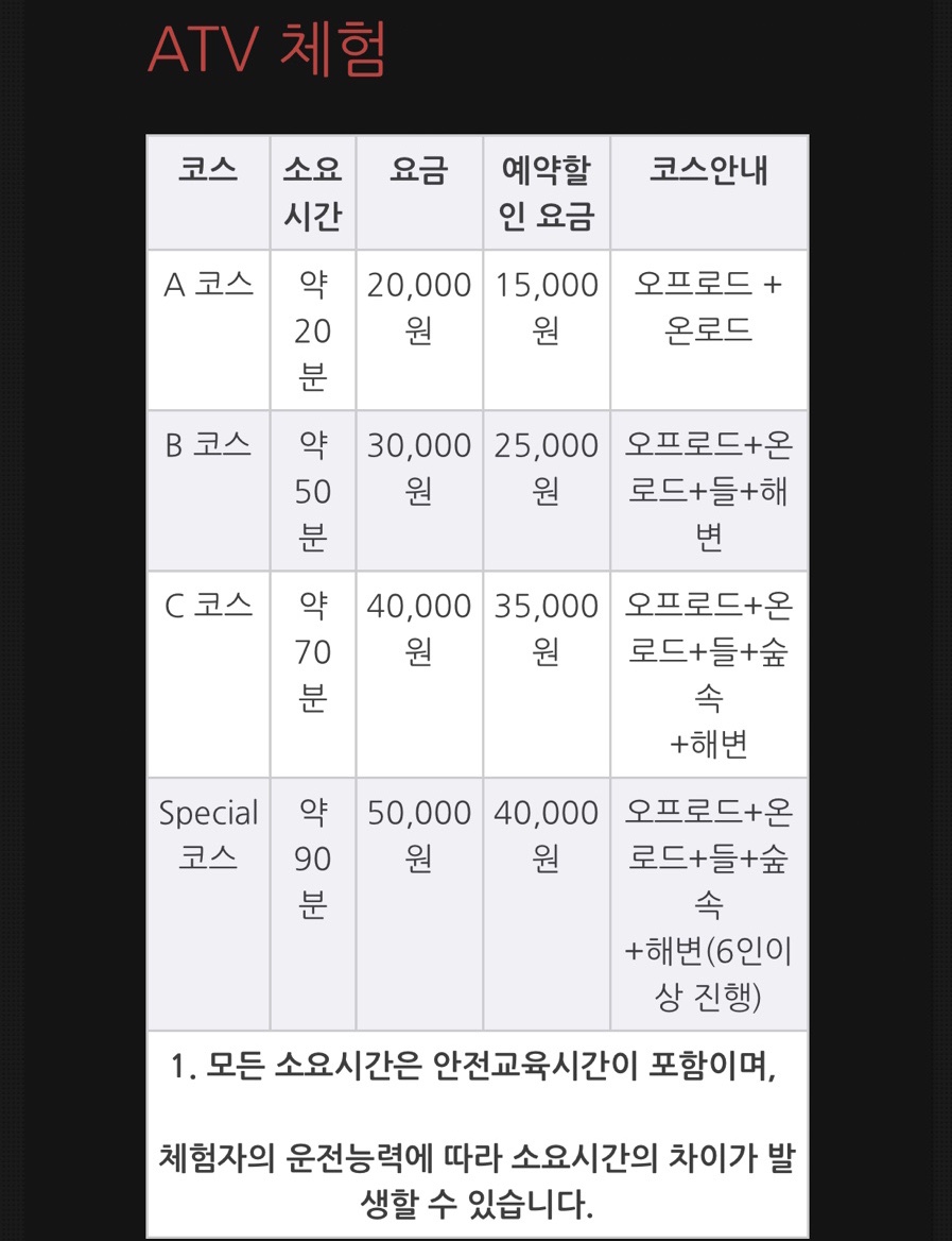 안면도무지개레포츠 이미지