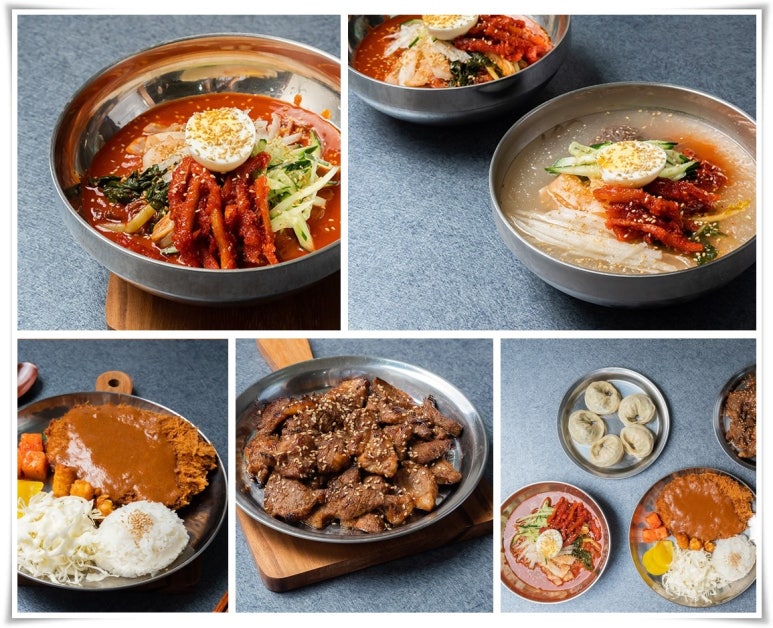 육각수냉면 이미지