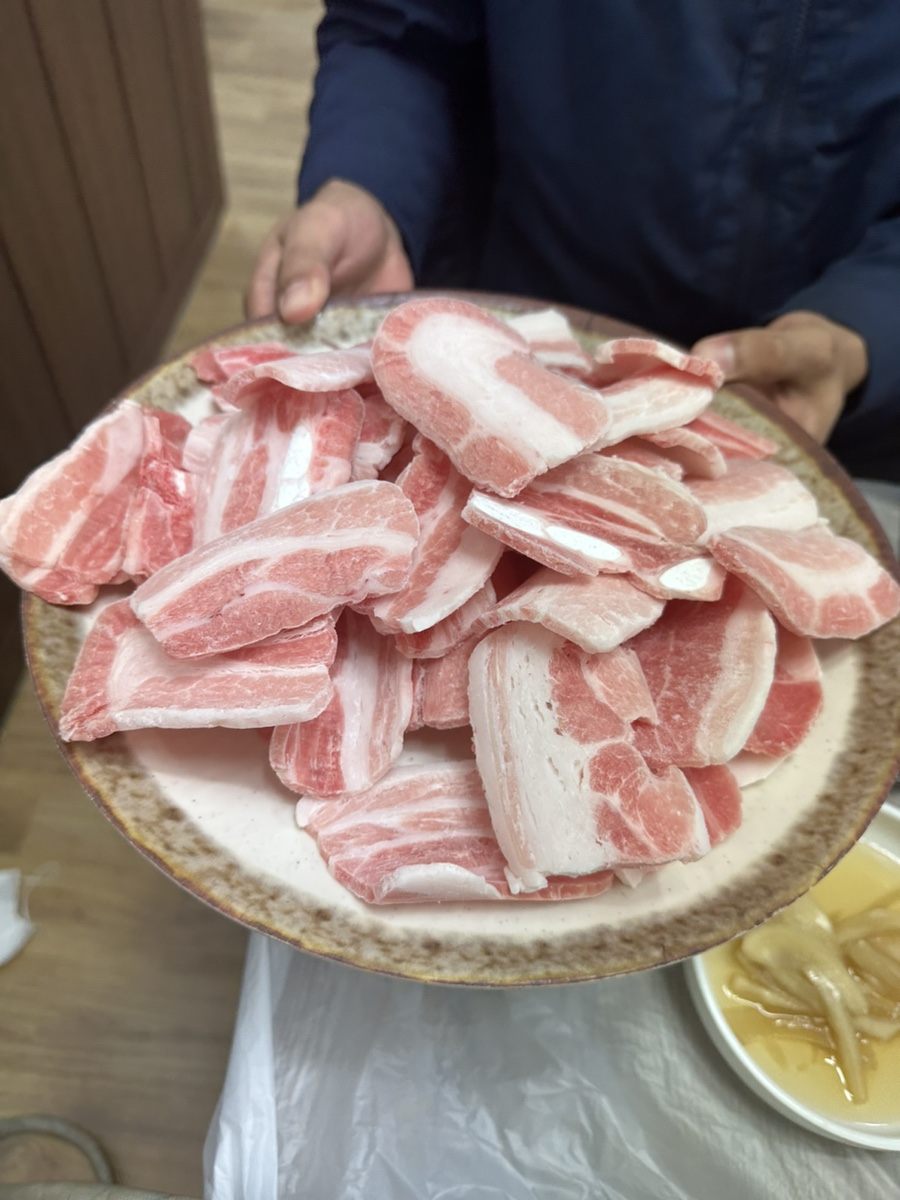 용지삼겹살 이미지