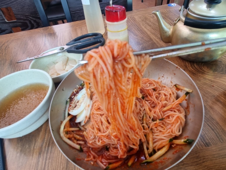 모라가야밀면 이미지