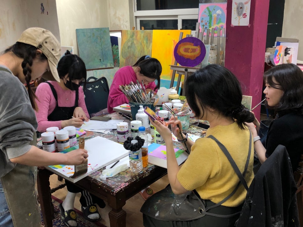 성수동작업실성인취미미술 이미지