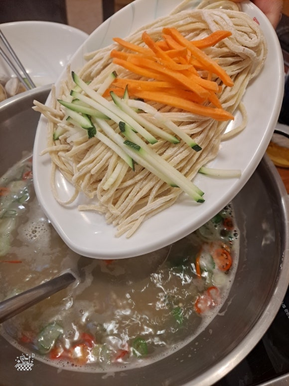 오씨 칼국수 명가 이미지