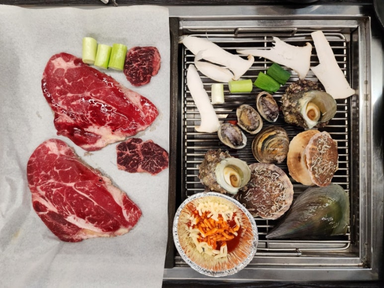 청주조개구이무한리필 이미지