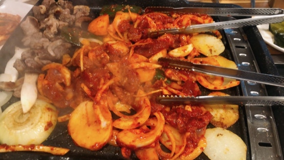 황금한방오리 이미지