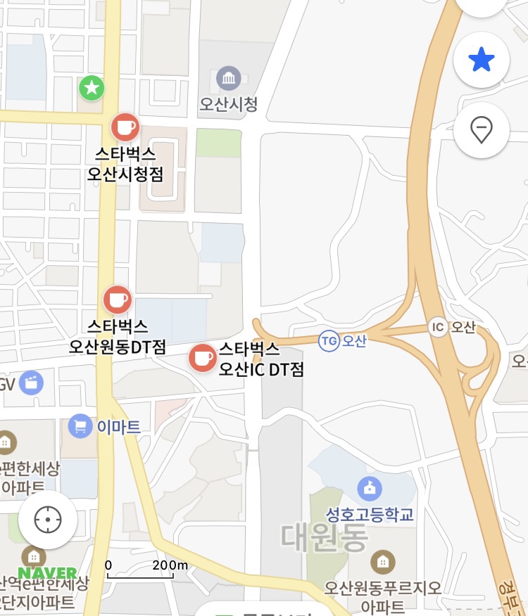 스타벅스오산원동DT점 이미지