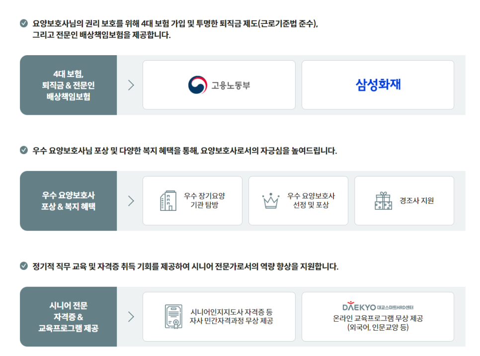 시니어케어요양보호사교육원 이미지