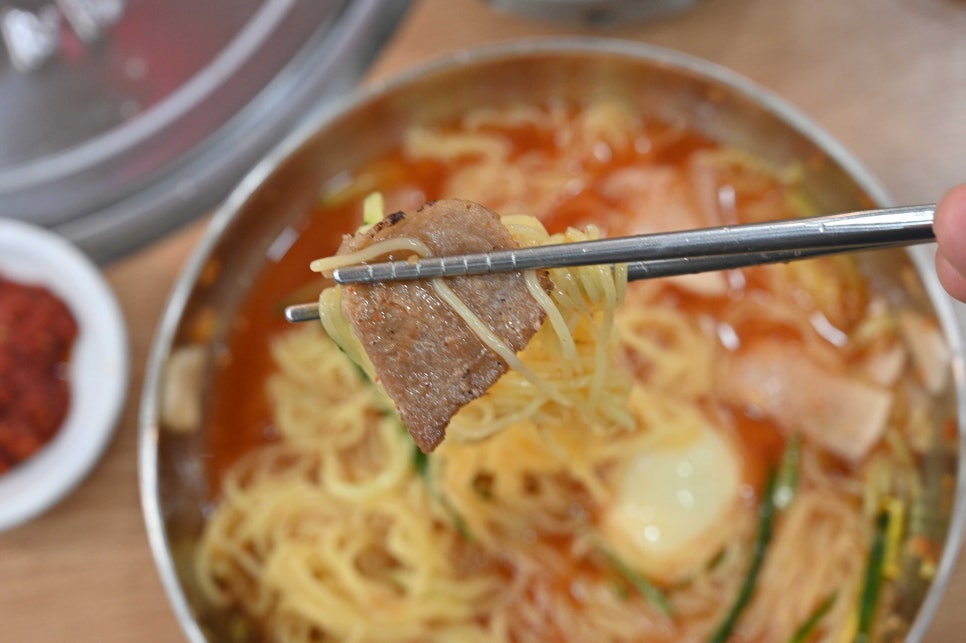 통영지존밀면 이미지