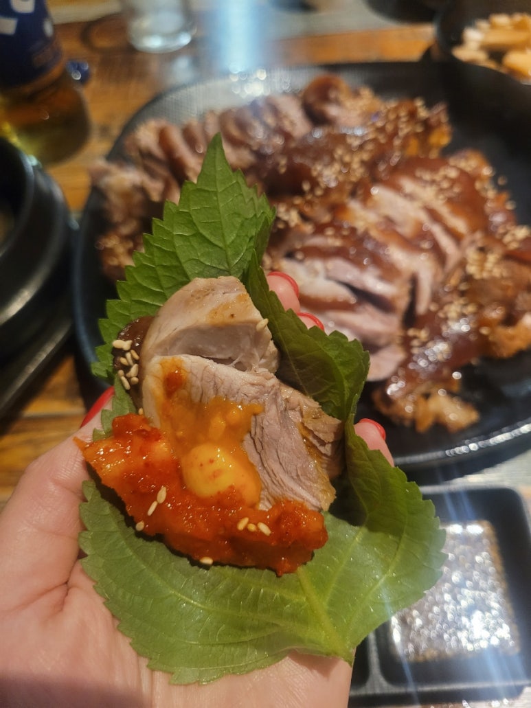 조운보쌈 이미지