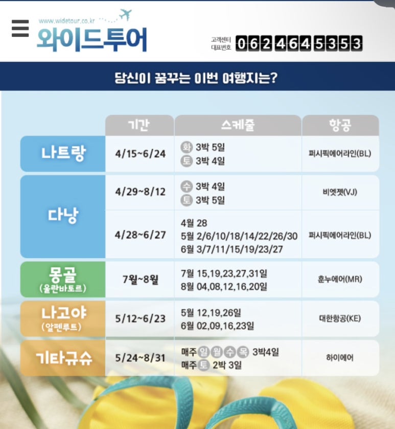(주)동방여행사 이미지