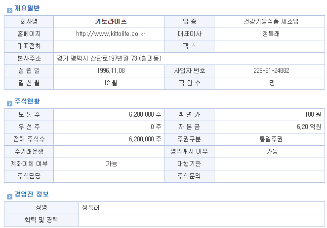 키토라이프 이미지