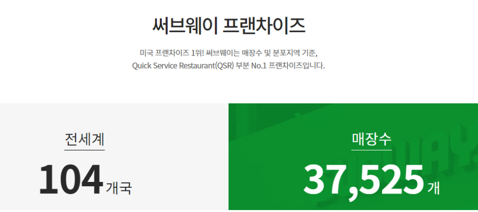 써브웨이세종 이미지