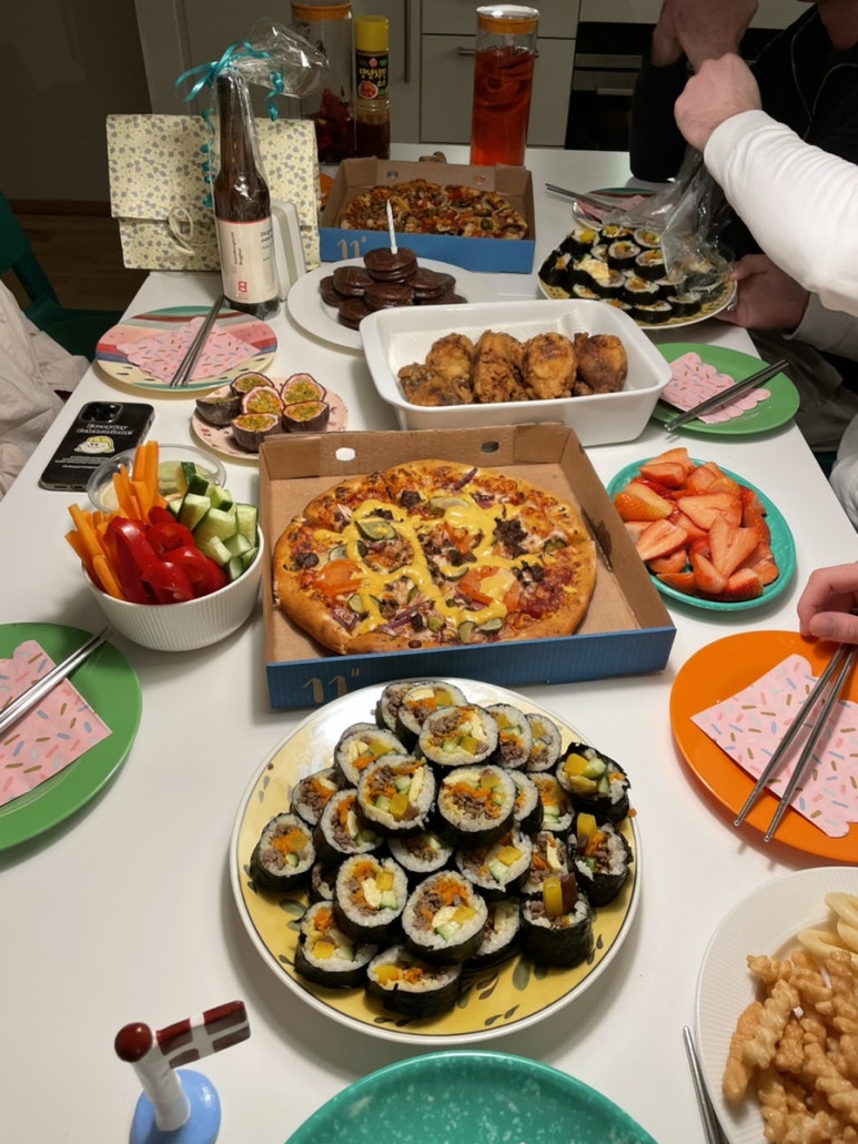 미소탑 김밥 이미지