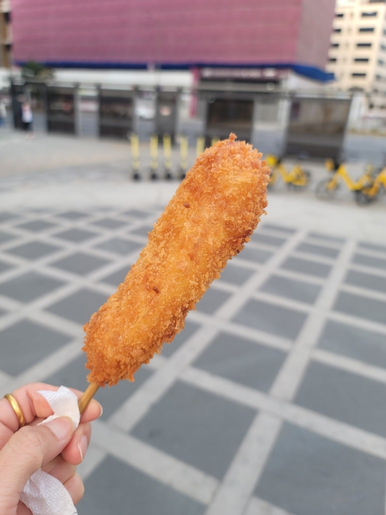 통통찹쌀꽈배기&핫도그 이미지