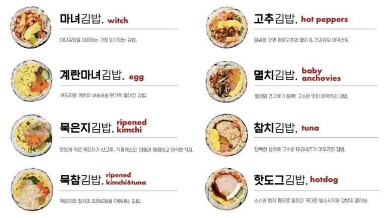김밥장군 이미지
