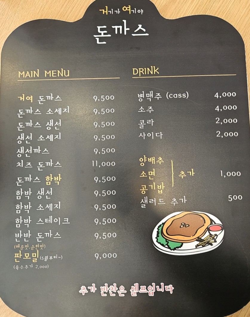 거기가 여기야 돈까스 이미지