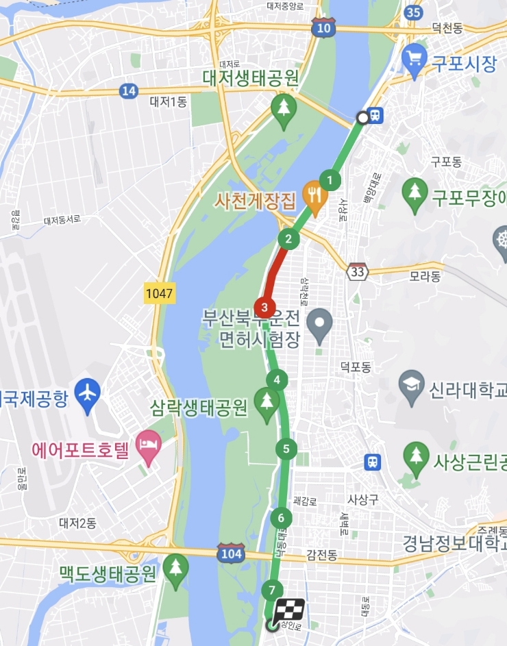 구포교차로 이미지