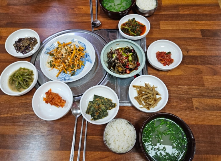 하동밀밭골재첩식당 이미지
