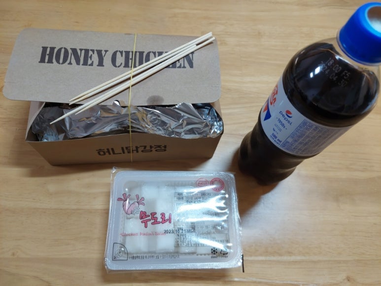 허니닭강정 이미지
