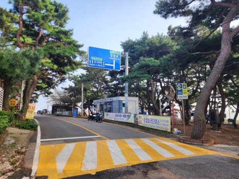 옹암해수욕장 야영장 이미지