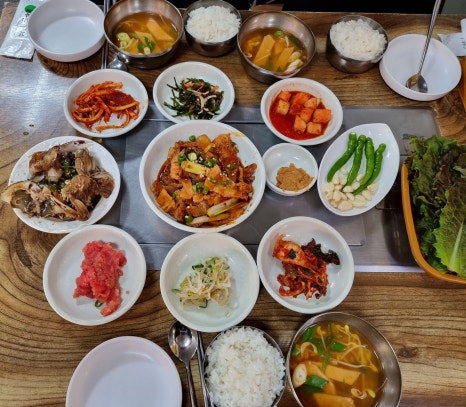 촌국수정식 이미지