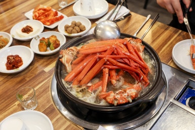 만천홍게탕 이미지