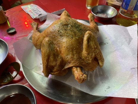 온마리옛날통닭 이미지