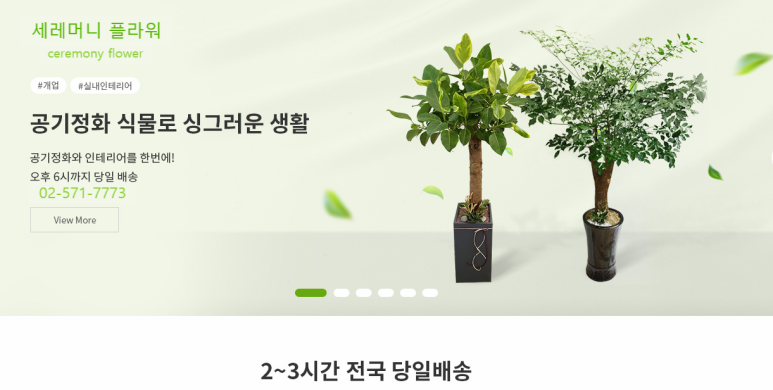 세레머니플라워 이미지