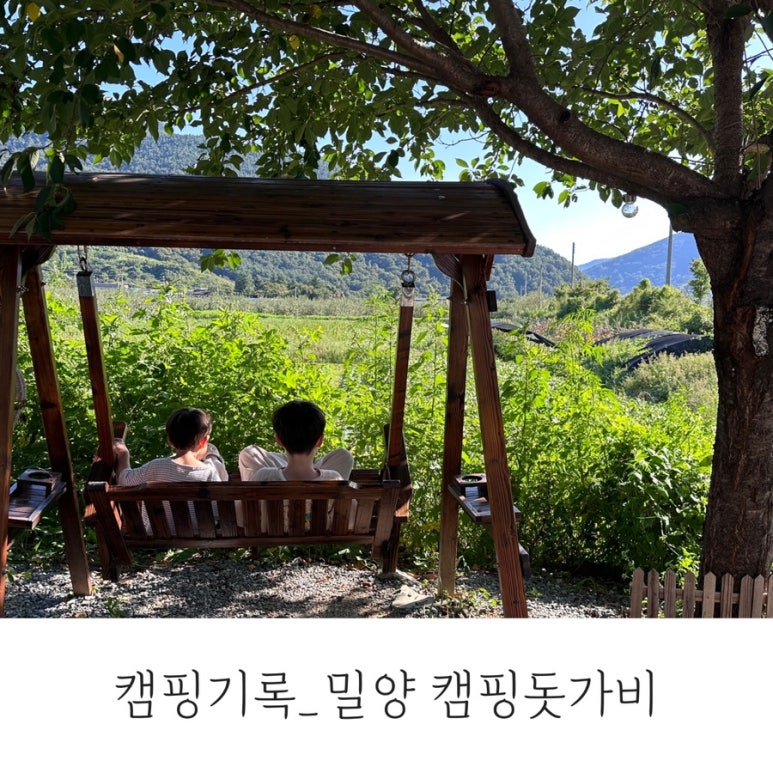 캠핑 돗가비 이미지