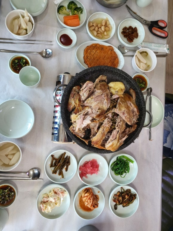 천지황토오리진흙구이 이미지