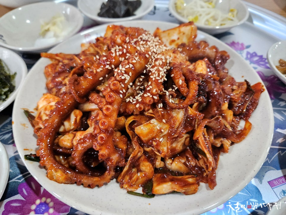 직화낙지 이미지