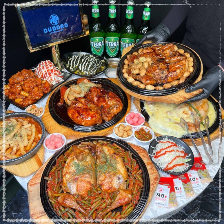 구운통닭 이미지