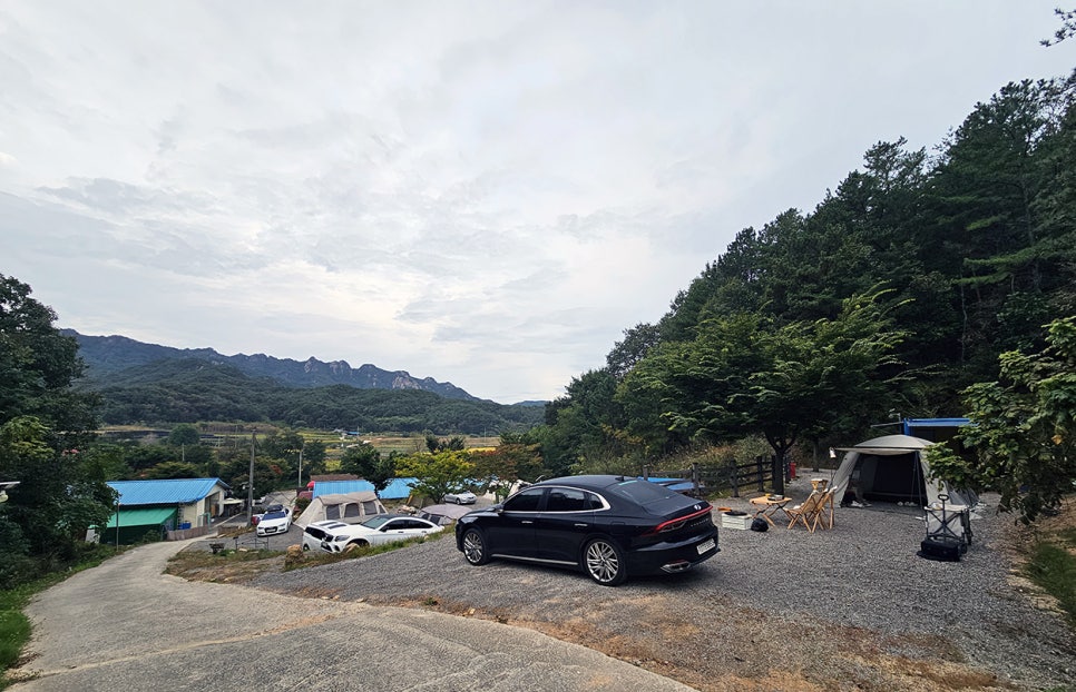 속리산 사계절 캠핑장 이미지