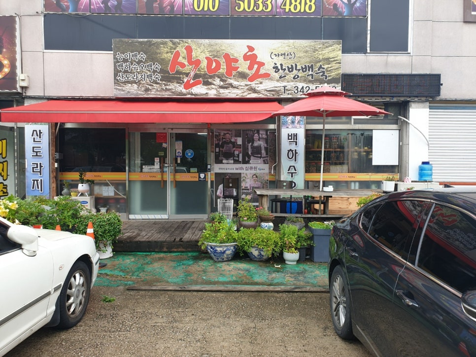 산야초한방백숙 이미지