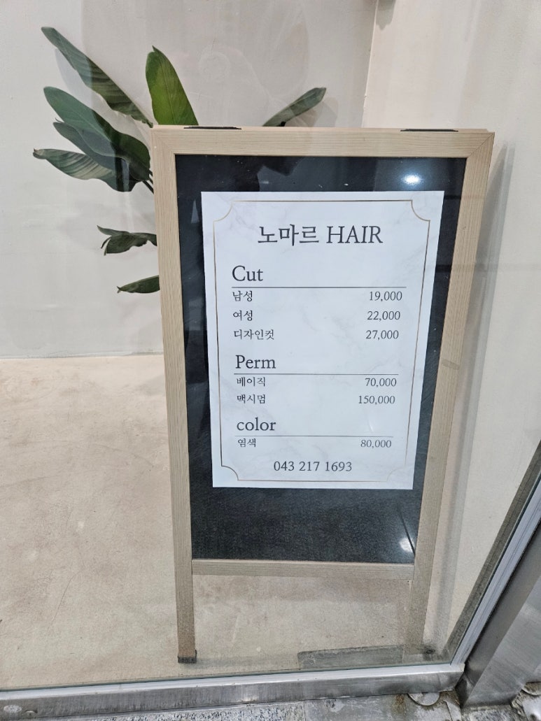 노마르 헤어 이미지
