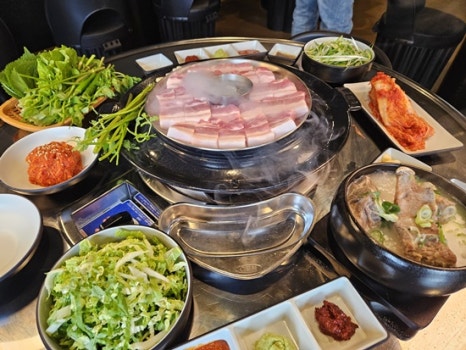 대장고기솥뚜껑 이미지