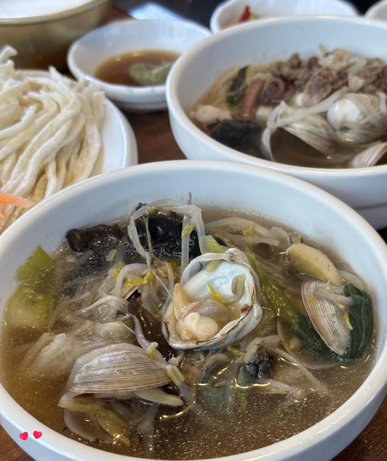 오씨 칼국수 명가 이미지