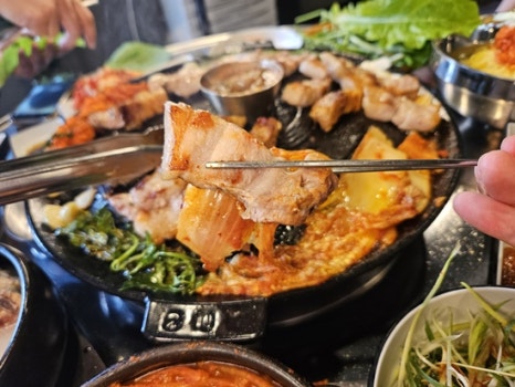 대장고기솥뚜껑 이미지