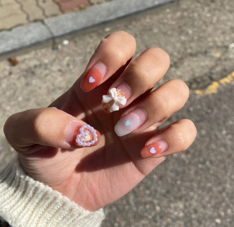 네일플로잉 이미지
