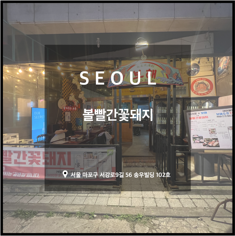 마포꽃돼지 이미지