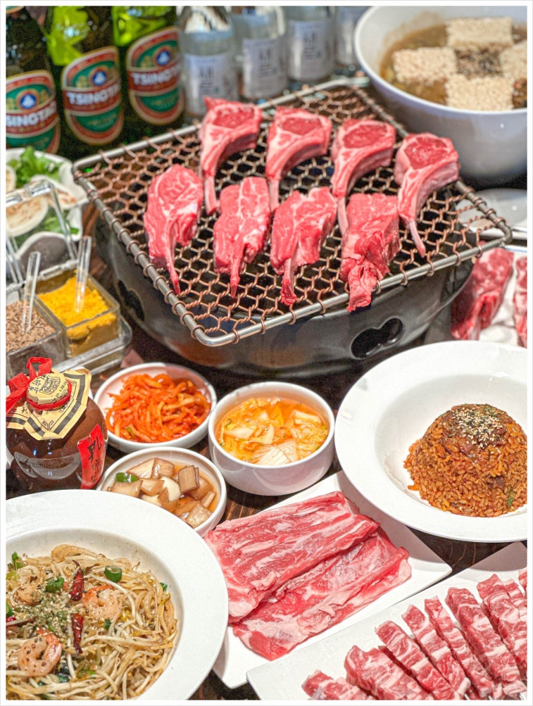 참숯화로양고기 이미지