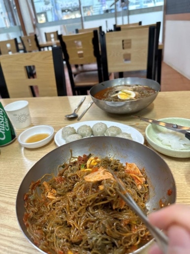 전통밀면 이미지