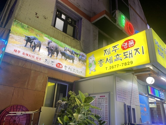 제주충세흑돼지 이미지