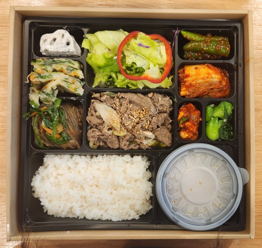 산들해 도시락과 반찬 이미지