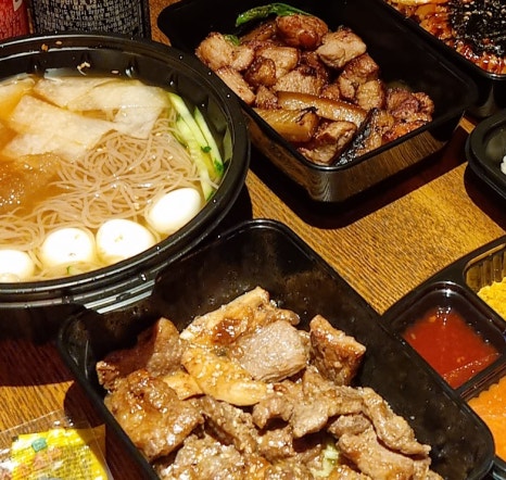 푸줏간삼겹돼지고기배달 이미지