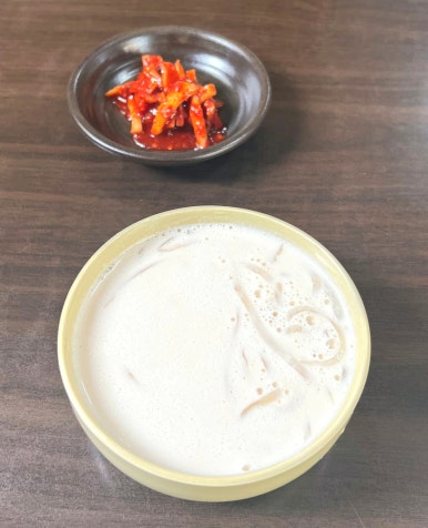 전통콩국.콩국수 이미지